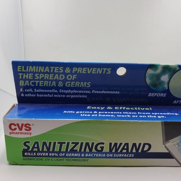 CVS Pharmacy Travel Sanitizing Wand Portable Disinfecting Lamp - NEW - Picture 7 of 11